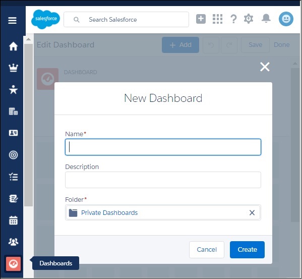 Salesforce - Dashboards | Adglob Infosystem Pvt Ltd